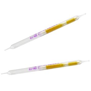 Sorbent Tube, Silica Gel, High-purity (ultra-low background), treated w/2,4-dinitrophenylhydrazine, 6 x 110-mm size, 2 sections, 300/150 mg sorbent, 20/40 mesh, 20Pk