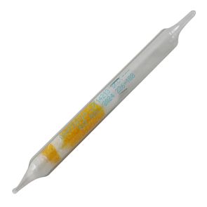 Sorbent Tube, Silica Gel, High-purity (ultra-low background), treated w/2,4-dinitrophenylhydrazine, 10 x 110 mm size, 2 sections, 800/200 mg sorbent, 20/40 mesh, 20Pk