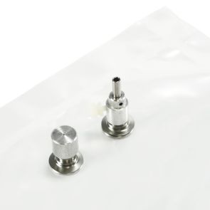 Tedlar® Sample Bag w/Dual Stainless Steel Fitting, 1L, Each