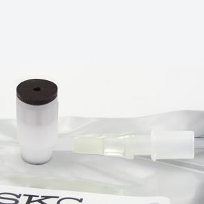 Tedlar® Sample Bag w/Polypropylene Breath-Gas Analysis Fitting and Mouthpieces, 1L, 5Pk
