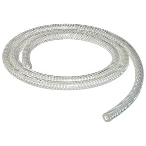 Tubing, Reinforced Polyurethane, 0.25in ID x 0.47in OD, 10Ft