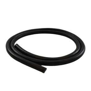 Tubing, Black Rubber, 3/16in ID x 5/16in OD, 3Ft