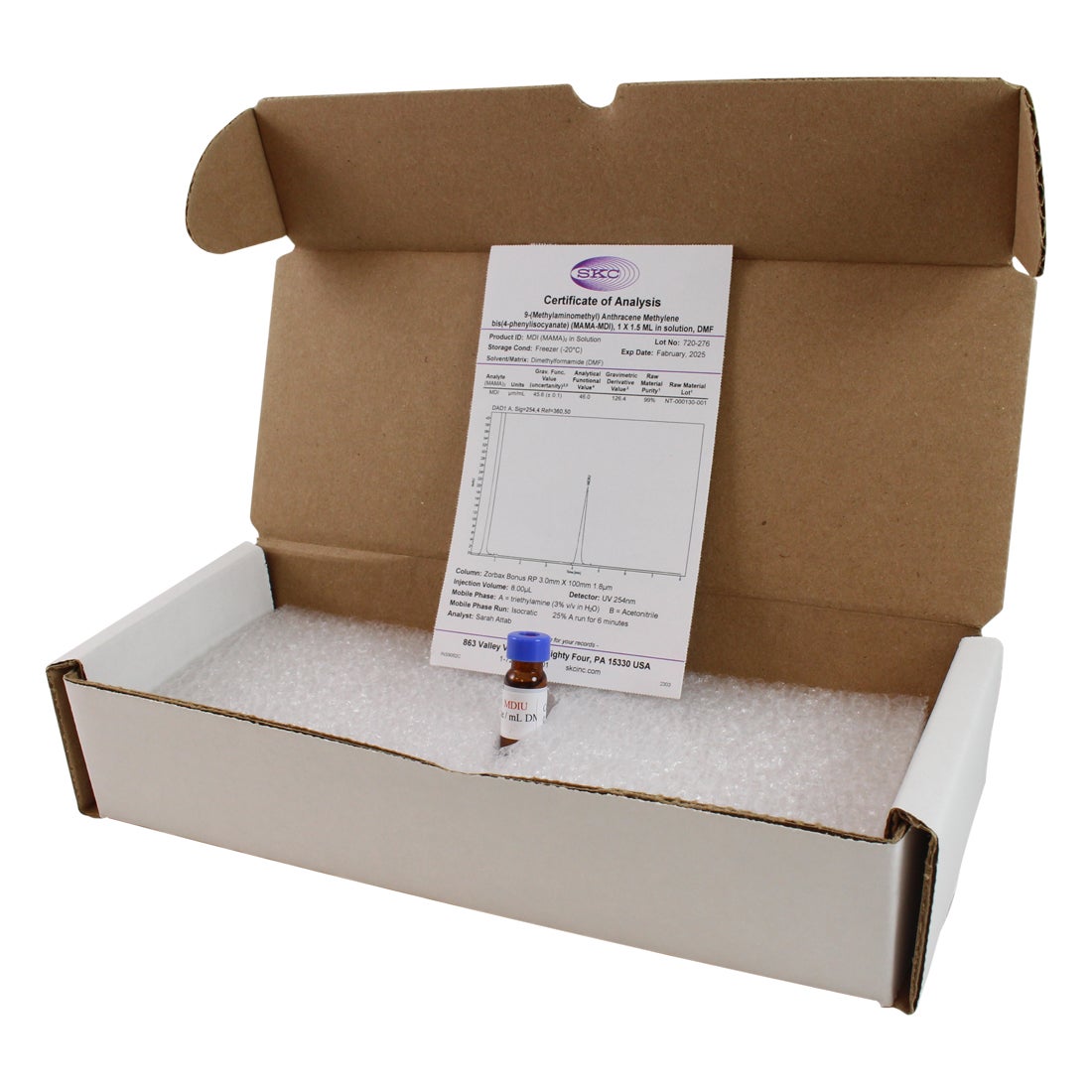ISO-CHEK Calibration Standard, MAMA, MDI Concentrate, 1gm