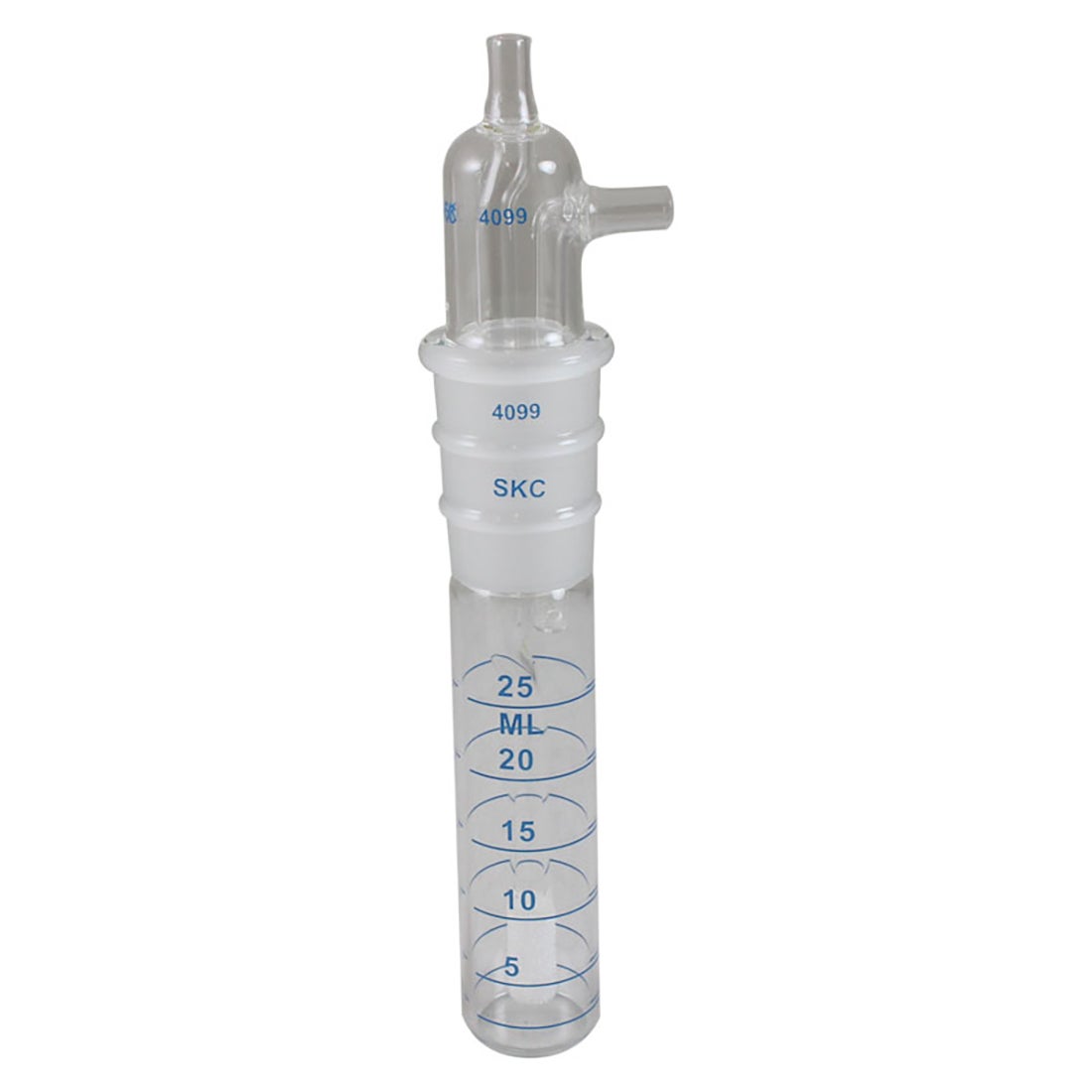 Midget Impinger, Glass, 25 ml, Fritted Nozzle, Spill-resistant