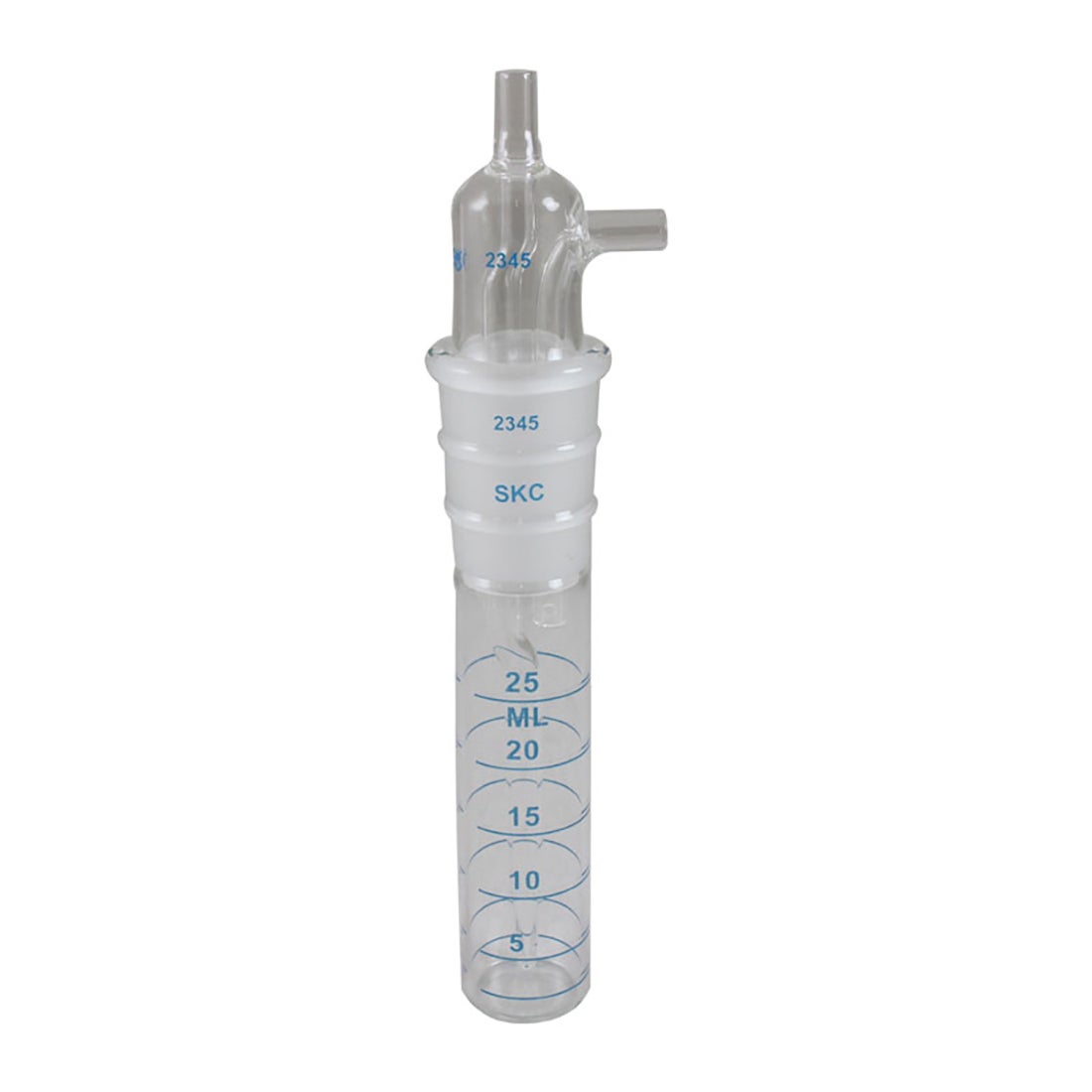 Midget Impinger, Glass, 25 ml, Standard Nozzle, Spill-resistant