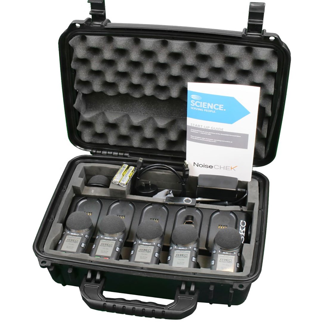 NoiseCHEK Noise Dosimeter w/o Bluetooth, 5-pack Kit