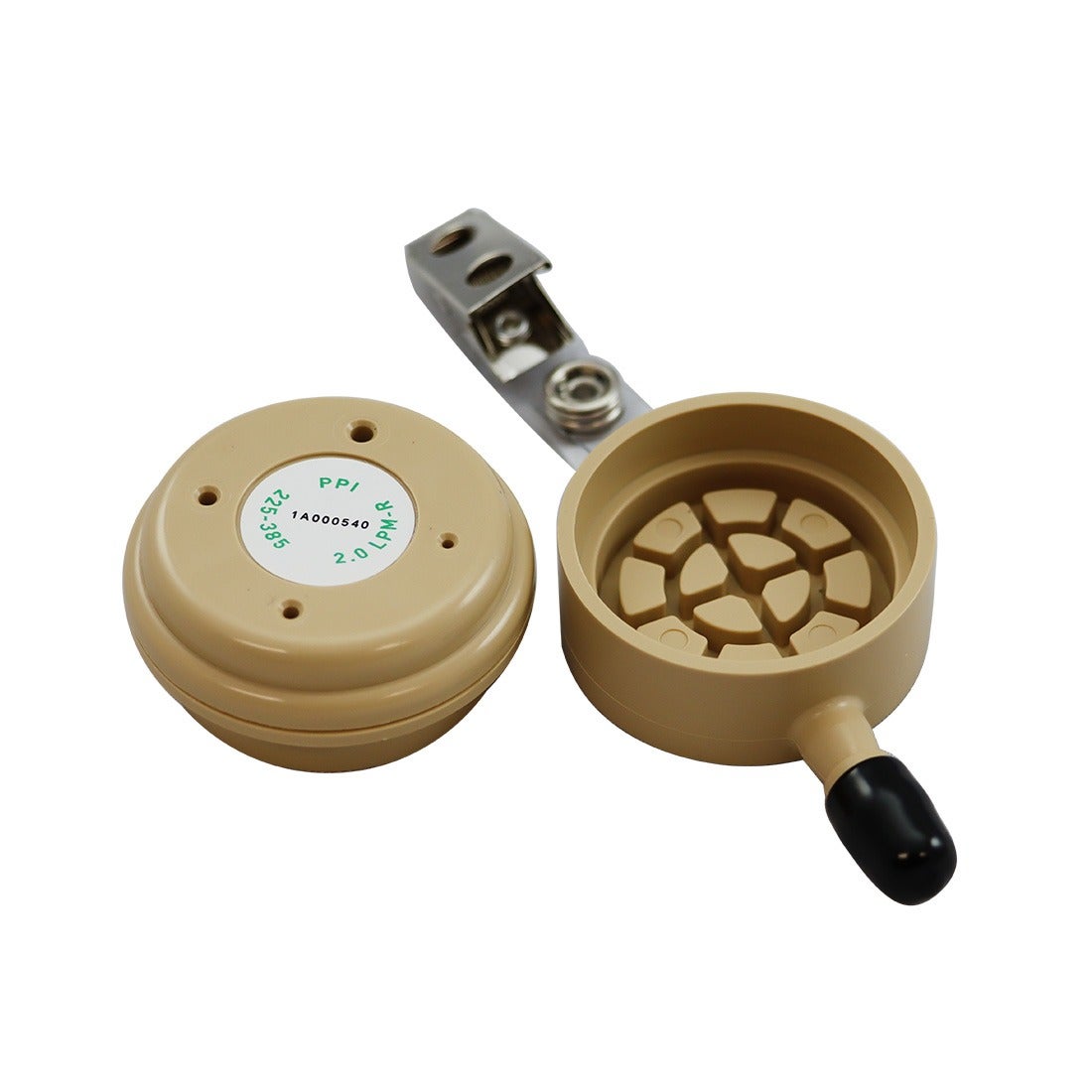 Parallel Particle Impactor (PPI), Disposable, Respirable, 2 L/min, Filter and Support Pad Not Included, Gold, 25Pk